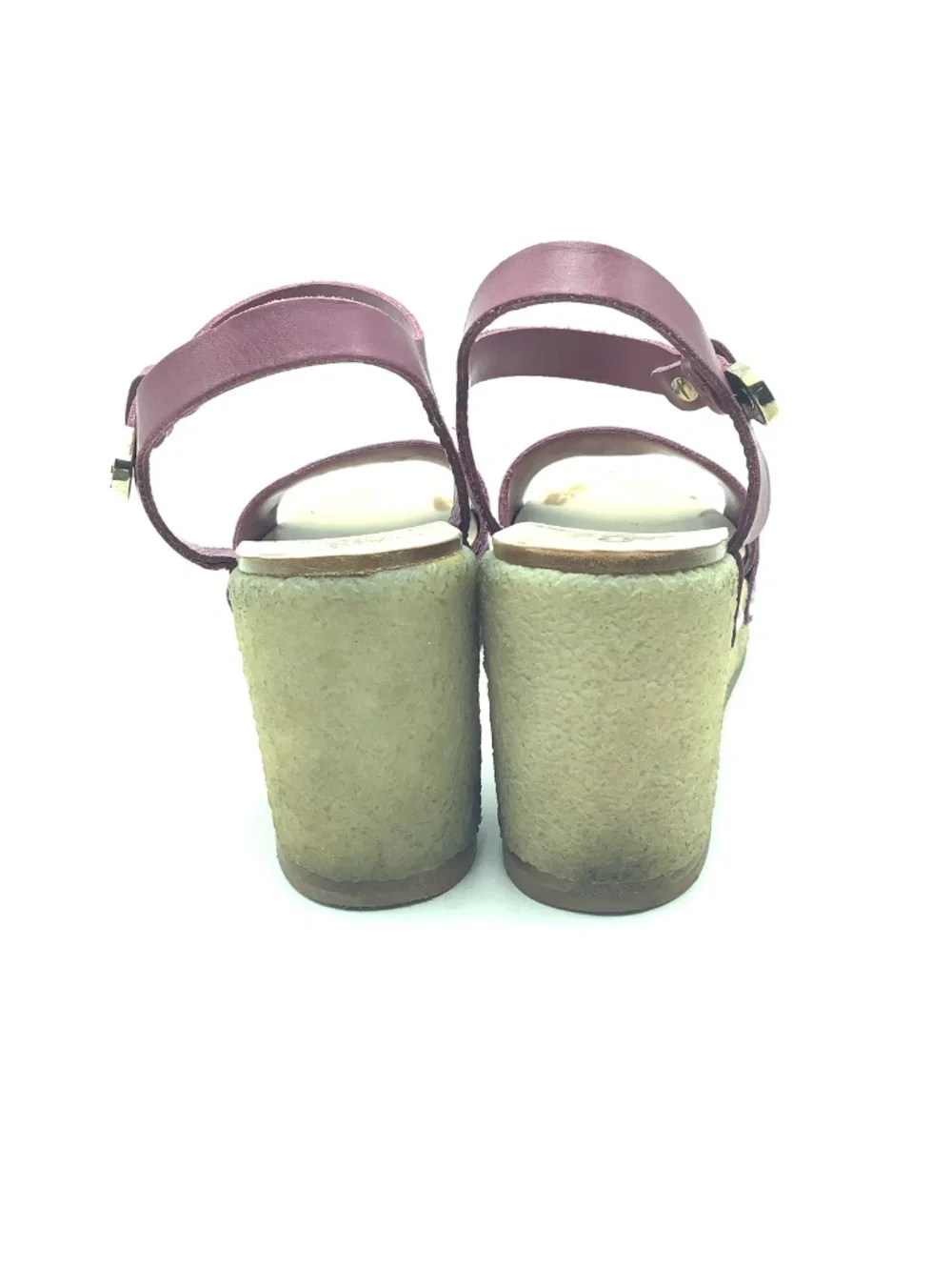 Chanel Leather Platform Sandals Size: 7 / IT 37